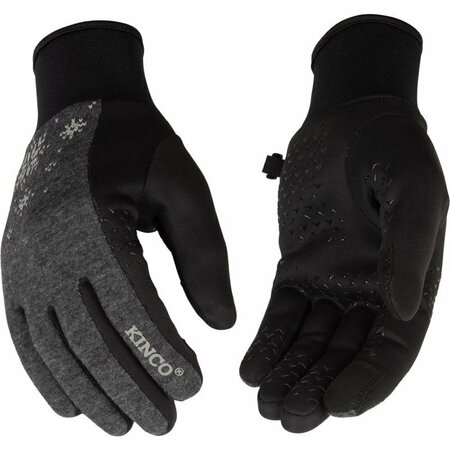 KINCO GLOVES LIGHTWEIGHT GRY S 2960W-S